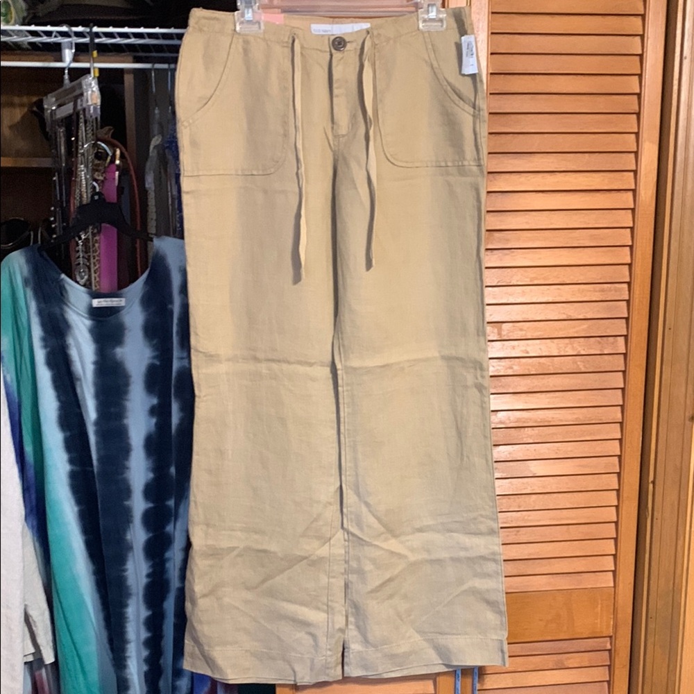 Tan Linen pants